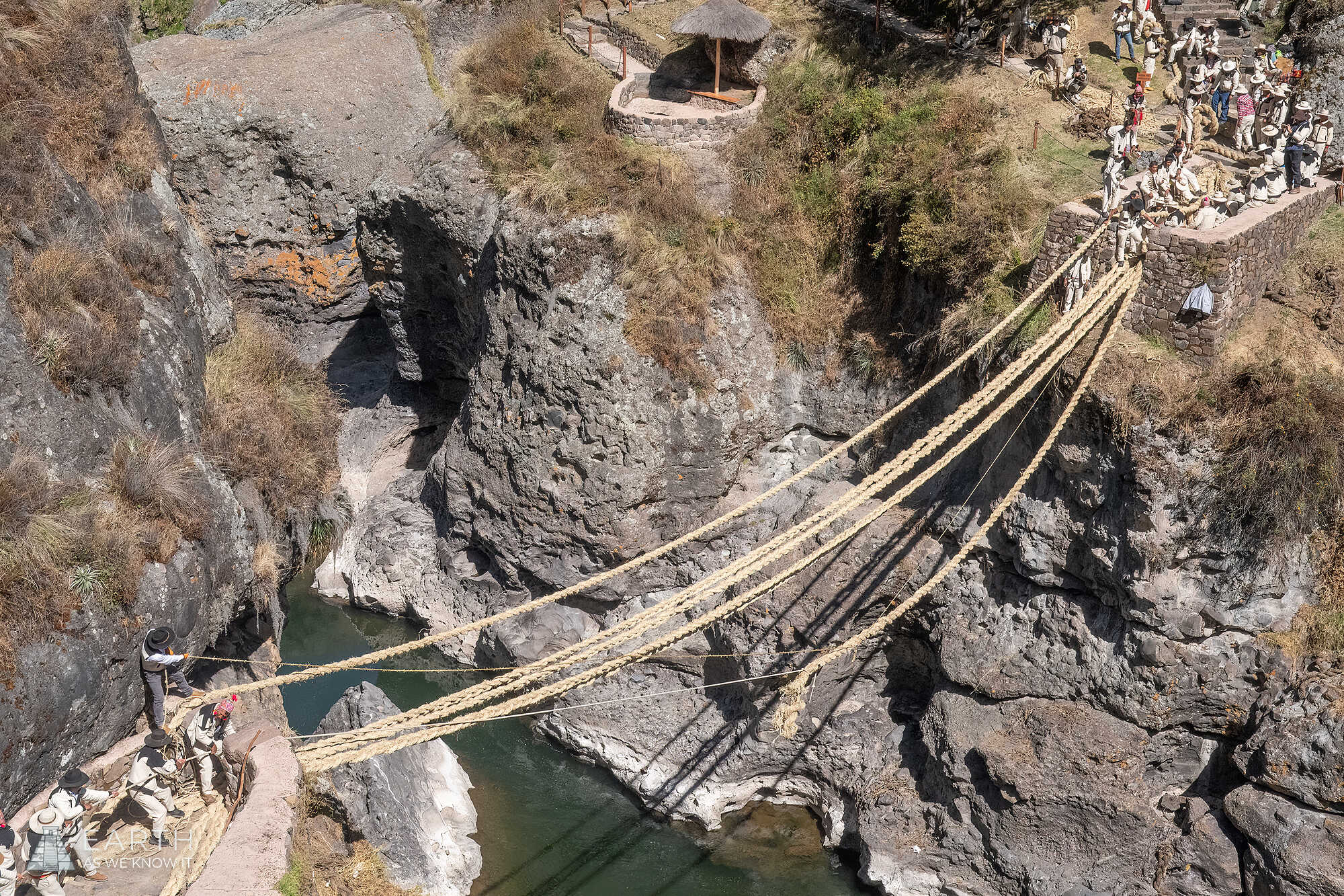 Andes Rope Bridge Masonry Techniques of the Inca’s Master Builders - Earth As We Know It
